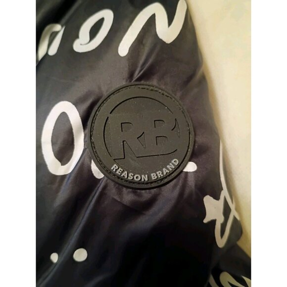 Reason Jacket Adult Zip Puffer Parka Coat Casual Mens Size XXL AOP New - Picture 9 of 9